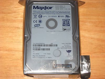 6H400F0 | Maxtor DiamondMax 11 400 GB 3.5 Internal Hard Drive - SATA/300 - 7200 rpm - 16 MB Buffer