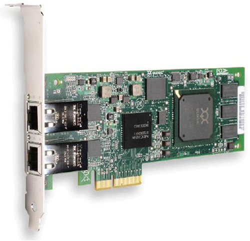 QLE4062C-CK | QLogic 1GB Dual Port PCI-Express X4 Copper Low-profile iSCSI Host Bus Adapter with Standard Bracket