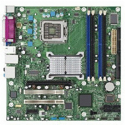 BLKD945GTPLR | Intel LGA775 1066MHz FSB DDR2 SATA PCI Express TPM Desktop Board