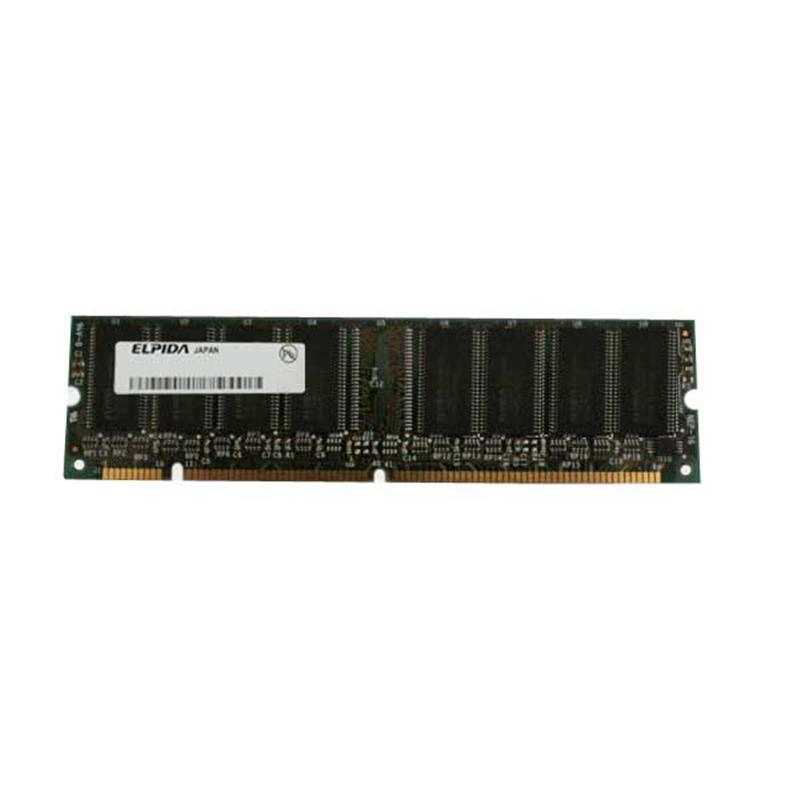 PC-133-SD-64M | Elpida 64MB 133MHz PC133 non-ECC Unbuffered CL3 168-Pin DIMM 3.3V Memory Module