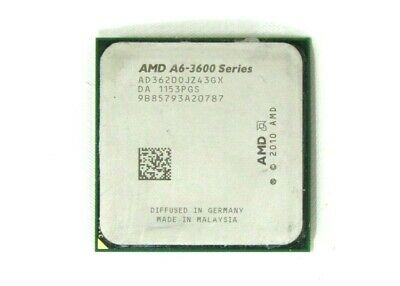 AD3600OJZ43GX | AMD AD3600OJZ43GX A6-Series 2.1GHz 2400MHz Socket-FM1 4Mb L2 Cache Quad Core Processor