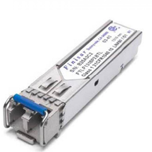 FTLF1318P3BTL | Finisar 1000BASE-LX and 1G Fibre Channel (1GFC) 10KM Industrial Temperature GEN 3 SFP Optical Transceiver