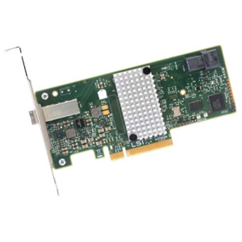 9300-4I4E | LSI 12GB PCI-Express 3.0 X8 Low-profile Fibre Channel Host Bus Adapter - NEW
