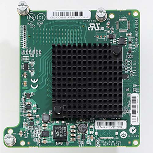 718577-001 | HP LPE1605 Dual-Port Fibre Channel 16GB/s PCI-Express Mezzanine Host Bus Adapter