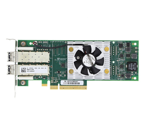 6RWGP | Dell QLogic QLE2662L 16Gb/s Dual Port PCI-E 3.0 Fibre Channel Host Bus Adapter - NEW