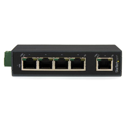 IES5102 | StarTech 5-Port 10/100/1000Base-T Unmanaged Fast Ethernet Switch