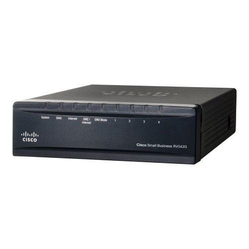 RV042G-K9-NA-RF | Cisco Small Business RV042G Router Desktop