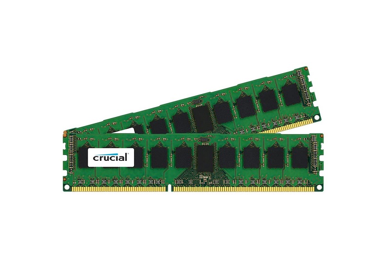 CT2K4G3ERSLS8160B | Crucial 8GB Kit (2 x 4GB) DDR3-1600MHz PC3-12800 ECC CL11 240-Pin DIMM 1.35V Low Voltage Single Rank Memory