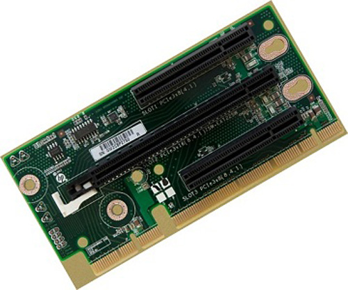 647402-001 | HP Slot 1A PCI Express 3.0 X16 Slot 1B PCI Express 3.0 X4 Riser Card for DL380E G8