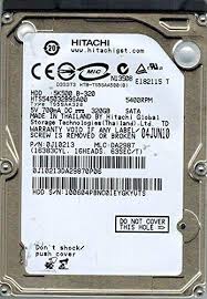 0A55562 | Hitachi 320GB 5400RPM SATA 1.5 Gbps 2.5 8MB Cache Travelstar Hard Drive