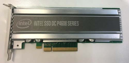 SSDPECKE064T7S | Intel Dc P4608 Series 6.4tb Pcie Nvme 3.0 X8 3d1 TLC Hhhl (cem3.0) Solid State Drive (SSD)