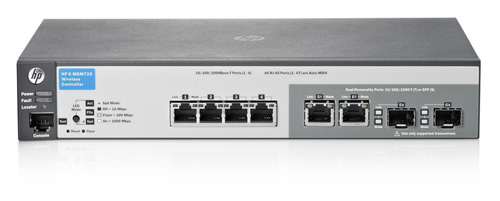 J9696-61101 | HP MSM720 TAA Premium Mobility Controller Network Management Device 6-Ports