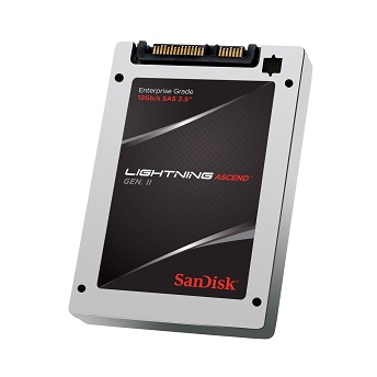 SDLTODKM-400G-5CA1 | SanDisk Lightning Ascend Gen. Ii 400GB Sas-12gbits 2.5 Solid State Drive (SSD)