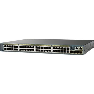 WS-C2960SF48TSL-RF | Cisco Catalyst 2960S-F48TS-L - switch - 48 ports - managed - desktop, rack-mountable