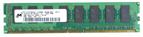 MT18KSF51272PDZ-1G4D1 | Micron 4GB (1X4GB)1333MHz PC3-10600 240-Pin CL9 Dual Rank DDR3 Fully Buffered ECC SDRAM DIMM Memory for Server