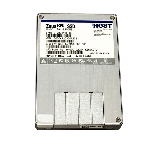 S841E800M2 | HGST Zeus IOPS 800GB SAS 6Gb/s 2.5 Solid State Drive (SSD)