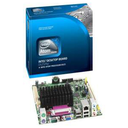 BLKD525MWV | Intel microATX Motherboard, Intel NM10 Express Chipset, Atom Processor D425,Support for Upto 4GB Maximum OF System Memory