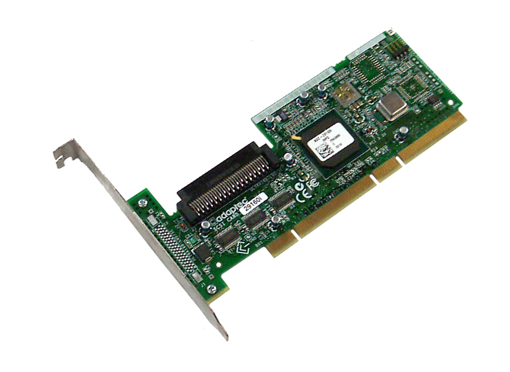 343828-001 | HP Single Channel 64-bit PCI Ultra-160 SCSI Controller Card