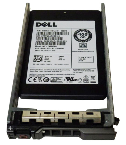 P13M2 | Dell 400GB SATA 6Gb/s 2.5 (SFF) Write Intensive Enterprise Class Solid State Drive (SSD) for PowerEdge and PowerVault Server