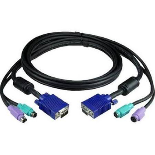 00G626 | Dell Dual PS2 7FT KVM Cable - NEW