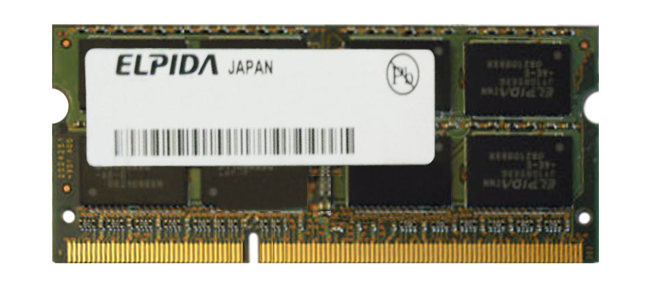 EBE21UE8AFSA-8G-F-06 | Elpida 2GB DDR2-800MHz PC2-6400 non-ECC Unbuffered CL6 200-Pin SoDimm 1.8V Memory Module