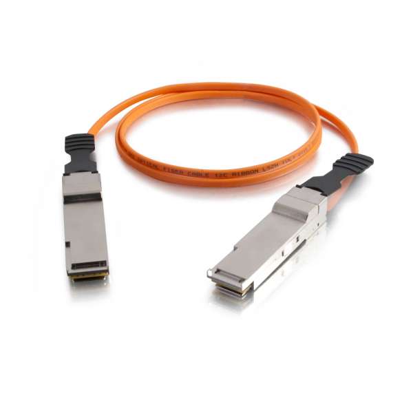 6196 | C2G 20 2m QSPF+/QSPF+ 40g Infiniband Active Optical Cable (6.6ft) (TAA Compliant) - NEW