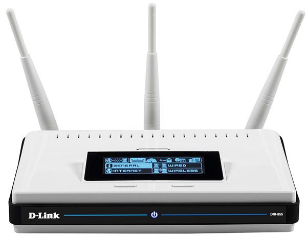 DIR-855 | D-Link Xtreme N Dual Band Gigabit Router 4 x LAN