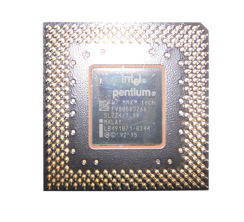 FV80503266 | Intel Pentium MMX 266MHz 66MHz FSB Socket 296-Pin PPGA Low-power Processor