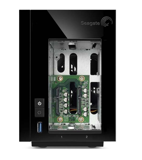 STDD8000100 | Seagate NAS Pro 2-Bay 8TB (2 x 4TB) USB 3 Ethernet NAS Server