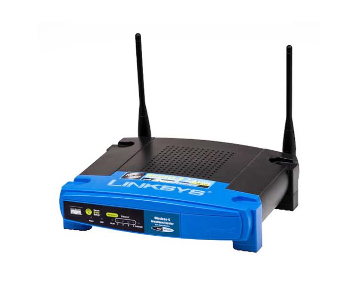 WRT54GL-DE | Linksys 4-Port 2.4GHz IEEE 802.11b / g Wireless-G Broadband Router