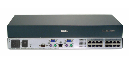 OHG514 | Dell PowerEdge Console Switch KVM Switch - 16 Ports - PS/2, USB