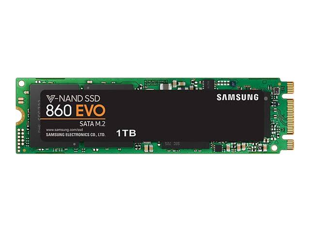 MZ-N6E1T0BW | Samsung 860 EVO 1TB M.2 2280 SATA 6Gb/s Solid State Drive (SSD)