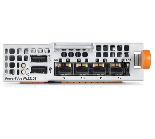 210-AHBT | Dell FN2210S I/O Module Provides UP to Two Ports OF 2/4/ 8GBit/s FC 2 Ports SFP+ 10GbE Connectivity