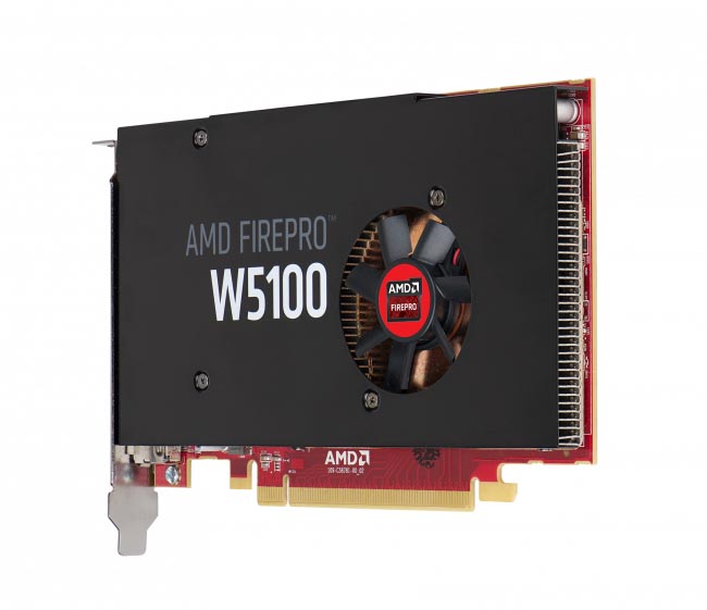 W2C47 | Dell AMD FirePro W5100 4GB Quad Port Video Card