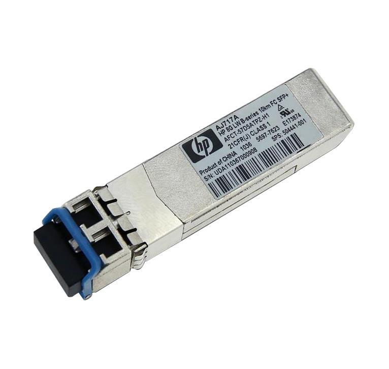 504441-001 | HP 8GB Long Wave 10KM B-Series Fibre Channel 1 Pack SFP Transceiver