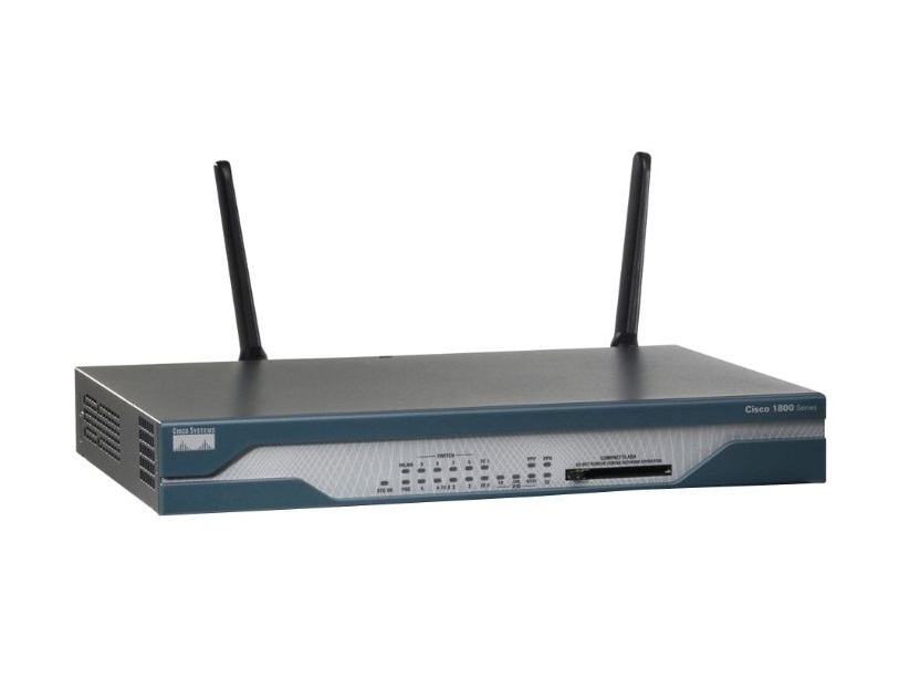 C881W-GN-A-K9 | Cisco 1801 8-Port 10/100 Integrated Service Router