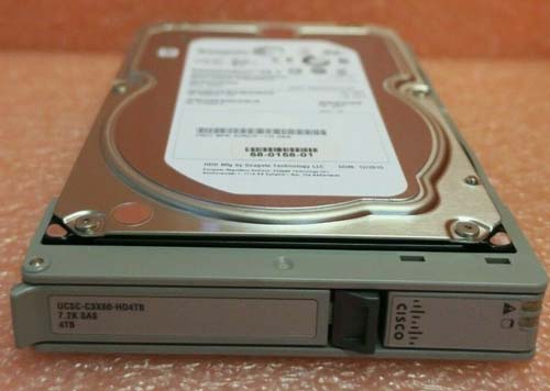 UCSC-C3X60-HD4TB | Cisco 4tb 7200rpm SAS 12GBPS Near Line LFF Hard Drive