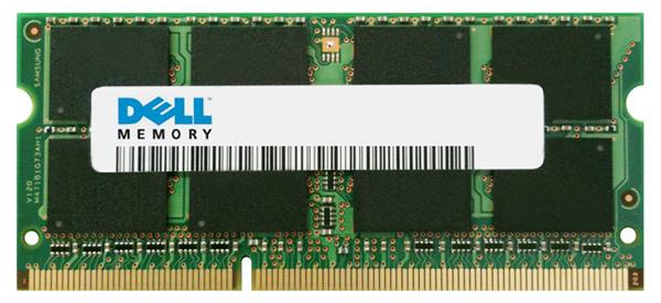 W840D | Dell 1GB DDR3-1333MHz PC3-10600 non-ECC Unbuffered CL9 204-Pin SoDimm 1.35V Low Voltage Memory Module