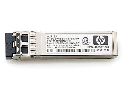 AJ715A | HP 4GB Shortwave B-Series Fibre Channel 1 Pack SFP Transceiver