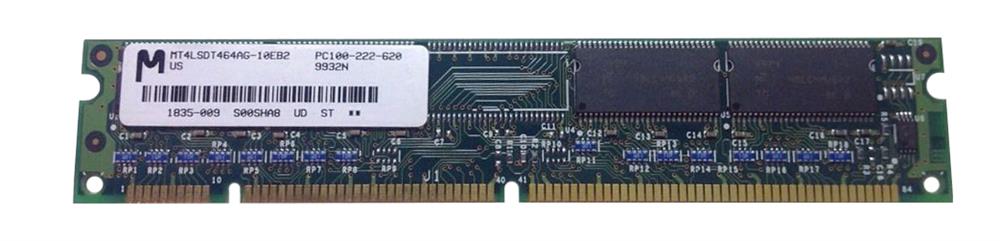 MT4LSDT464AG-10EB2 | Micron 32MB 100MHz PC100 non-ECC Unbuffered CL2 168-Pin DIMM 3.3V Single Rank Memory Module