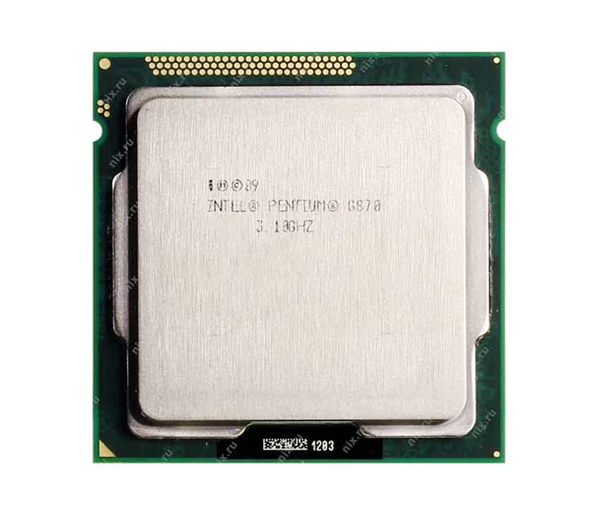 CM8062307260115 | Intel Pentium G870 Dual Core 3.10GHz 5.00GT / s DMI 3MB L3 Cache Socket FCLGA1155 Processor