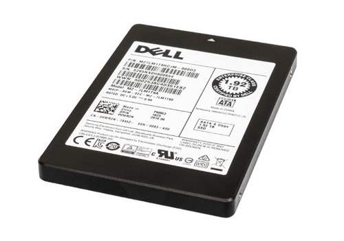 GTYWY | Dell 1.92TB SATA Read-intensive TLC 6Gb/s 2.5 Internal Solid State Drive (SSD) for PowerEdge Server - NEW