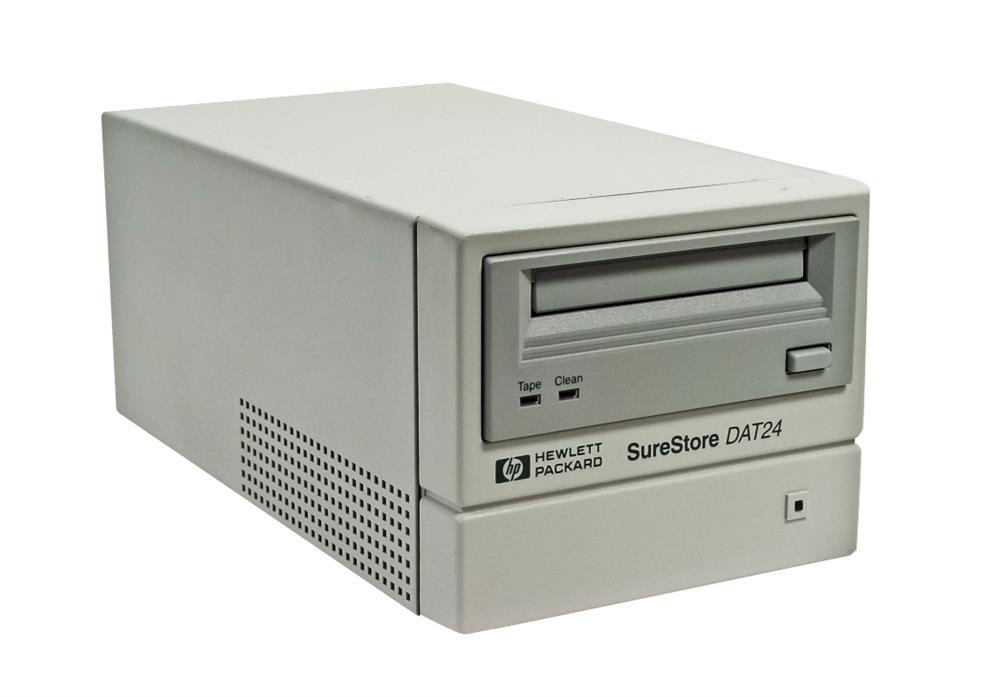 C1556-60023 | HP SureStore 12GB/24GB External DDS-3 DAT 24e Single Ended Narrow SCSI-2 Tape Drive