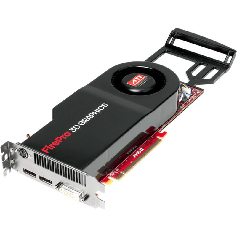 100-505559 | ATI FirePro V3750 256MB 128-Bit GDDR3 PCI Express 2 x16 DVI Dual Display Port Video Graphics Card