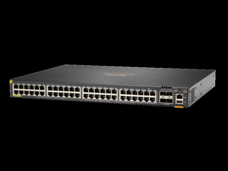 JL727-61001 | HPE Aruba 6200f 48g Class4 Poe 4SFP+ 370w Switch - Switch - 52 Ports - Managed - Rack-mountable