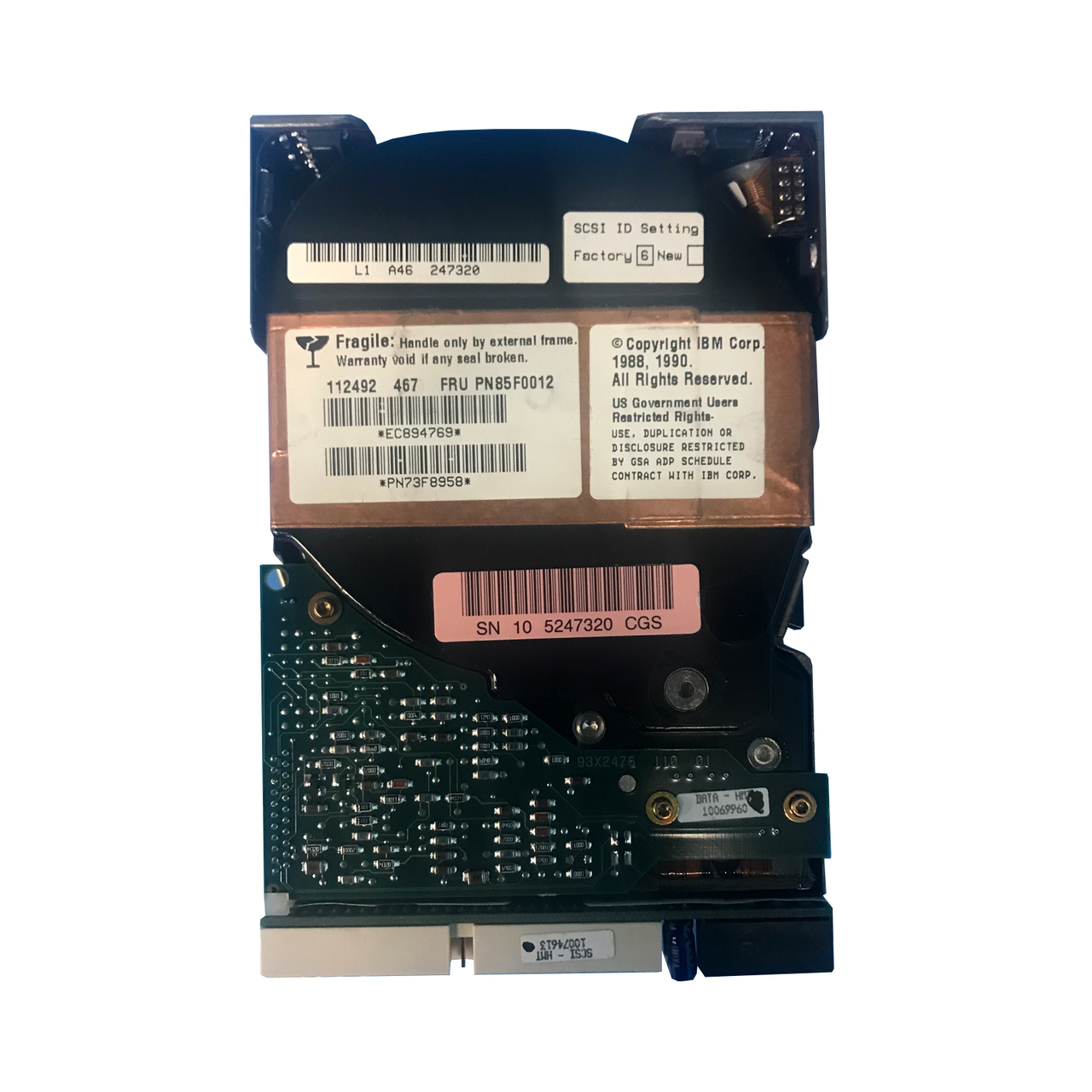 85F0012 | IBM 400MB 5400RPM SCSI 50-Pin 3.5 Hard Drive