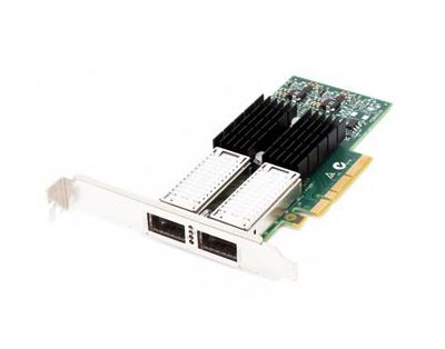 1GDPW | Dell / Mellanox CX354A Dual-Port (QSFP+) 40GbE PCI-Express 3 X8 Network Interface Card