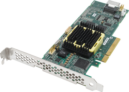 2260200-R | Adaptec 4Channel SATA/SAS PCI-Express X8 Low-profile SCSI RAID Controller