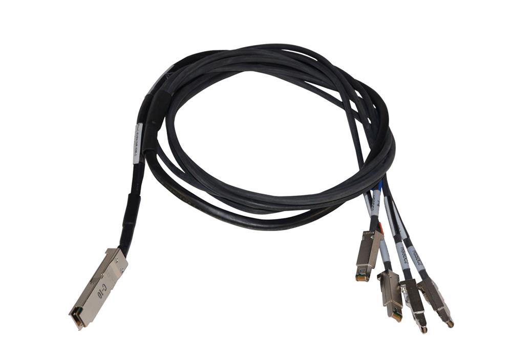 038-003-708 | EMC 2M QSFP to 4HSSDC Cable