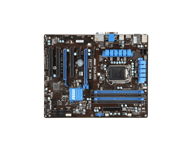 B75A-G43 | MSI Intel B75 DDR3 4-Slot System Board (Motherboard) Socket LGA1155